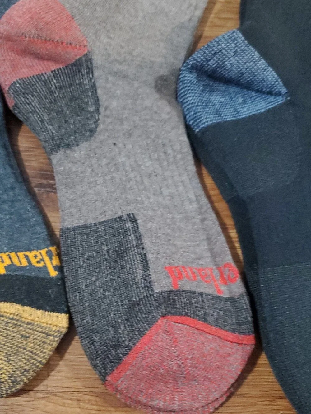 Timberland Men's Crew Socks - 4 Pack